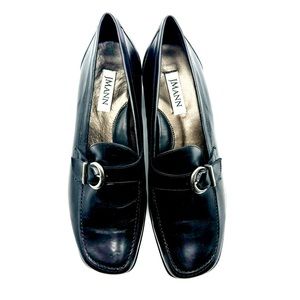 JMann Paar Handmade Black Leather Womens Luxury Loafer Size 9 NWOT